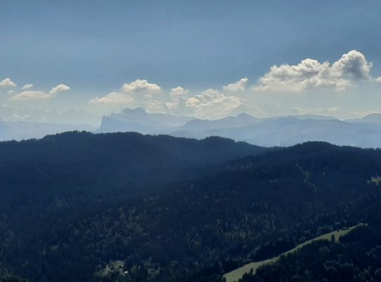 Blick auf den Mont Blanc